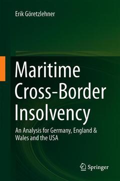 Cover of the book Maritime Cross-Border Insolvency