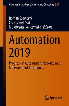 Couverture de l’ouvrage Automation 2019