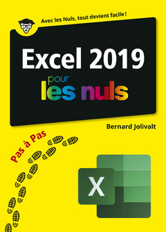 Cover of the book Excel 2019 pour les nuls Pas à Pas