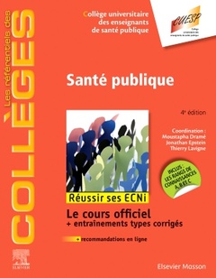 Cover of the book Santé publique