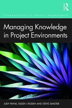 Couverture de l’ouvrage Managing Knowledge in Project Environments