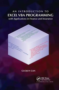 Cover of the book An Introduction to Excel VBA Programming