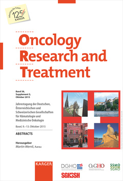 Couverture de l’ouvrage Deutsche, Österreichische und Schweizerische Gesellschaften für Hämatologie und Medizinische Onkologie
