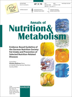 Cover of the book Evidence-Based Guideline of the German Nutrition Society