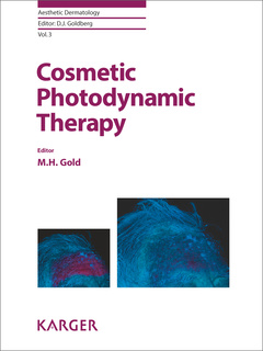 Couverture de l’ouvrage Cosmetic Photodynamic Therapy