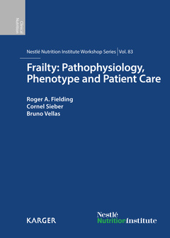 Couverture de l’ouvrage Frailty: Pathophysiology, Phenotype and Patient Care