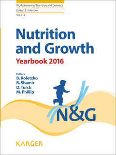 Couverture de l’ouvrage Nutrition and Growth