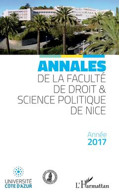 Cover of the book Annales de la faculté de droit et science politique de Nice