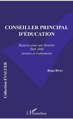 Couverture de l’ouvrage Conseiller principal d'éducation