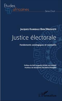 Couverture de l’ouvrage Justice électorale