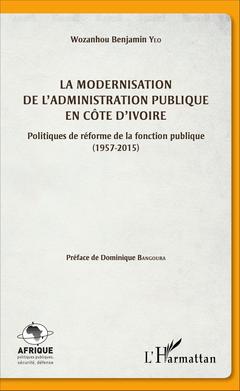 Cover of the book La modernisation de l'administration publique en Côte d'Ivoire