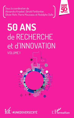 Couverture de l’ouvrage 50 ans de recherche et d'innovation