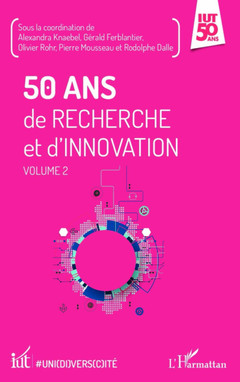 Couverture de l’ouvrage 50 ans de recherche et d'innovation