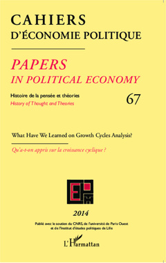 Couverture de l’ouvrage What have we learned on growth cycles analysis ? Qu'a-t-on appris sur la croissance cyclique ?