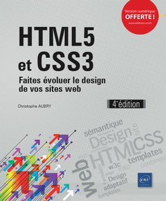 Couverture de l’ouvrage HTML5 et CSS3 - Faites évoluer le design de vos sites web (4e édition)