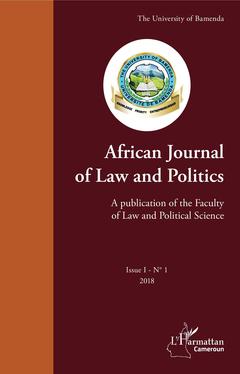 Couverture de l’ouvrage African Journal of Law and Politics
