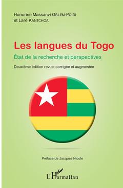 Couverture de l’ouvrage Les langues du Togo. Etat de la recherche et perspectives