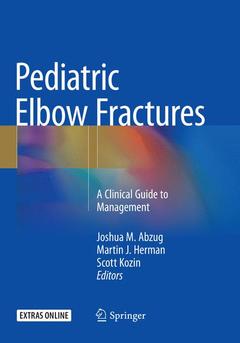 Couverture de l’ouvrage Pediatric Elbow Fractures