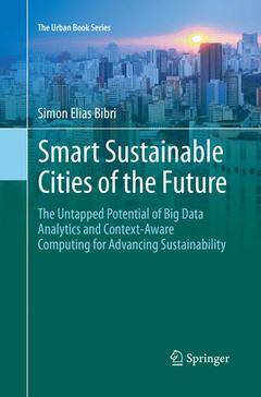 Couverture de l’ouvrage Smart Sustainable Cities of the Future