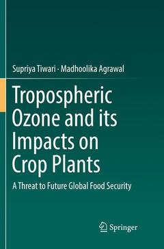 Couverture de l’ouvrage Tropospheric Ozone and its Impacts on Crop Plants