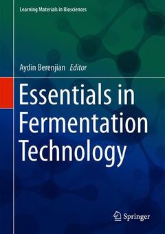 Couverture de l’ouvrage Essentials in Fermentation Technology