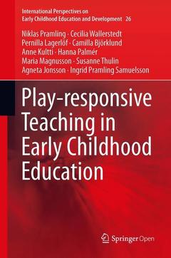 Couverture de l’ouvrage Play-Responsive Teaching in Early Childhood Education