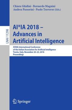 Couverture de l’ouvrage AI*IA 2018 – Advances in Artificial Intelligence