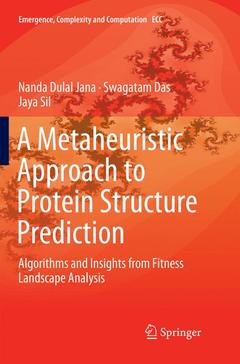 Cover of the book A Metaheuristic Approach to Protein Structure Prediction