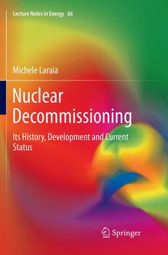 Couverture de l’ouvrage Nuclear Decommissioning