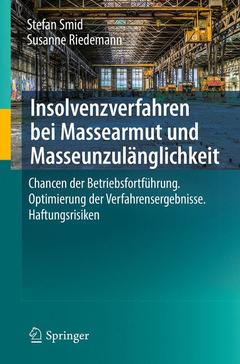 Couverture de l’ouvrage Insolvenzverfahren bei Massearmut und Masseunzulänglichkeit 