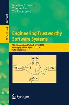 Cover of the book Engineering Trustworthy Software Systems