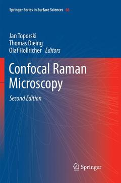 Couverture de l’ouvrage Confocal Raman Microscopy