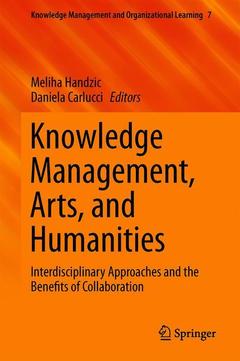 Couverture de l’ouvrage Knowledge Management, Arts, and Humanities