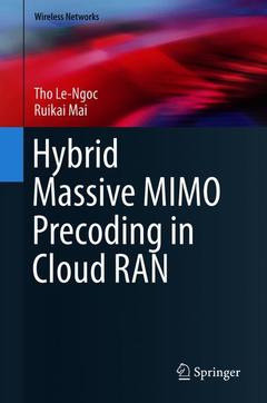 Couverture de l’ouvrage Hybrid Massive MIMO Precoding in Cloud-RAN
