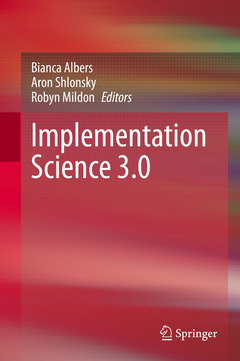 Couverture de l’ouvrage Implementation Science 3.0
