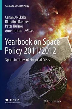 Couverture de l’ouvrage Yearbook on Space Policy 2011/2012