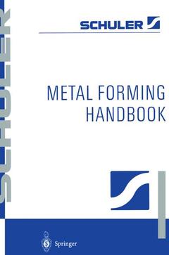 Couverture de l’ouvrage Metal Forming Handbook