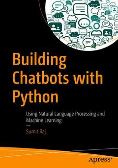 Couverture de l’ouvrage Building Chatbots with Python