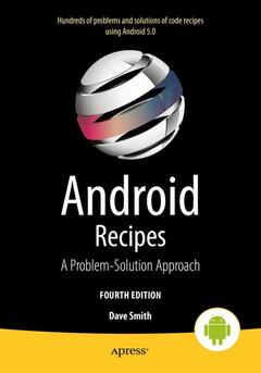Couverture de l’ouvrage Android Recipes (4th Ed.)