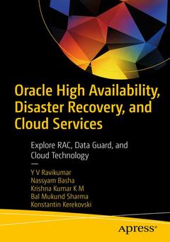Cover of the book Oracle High Availability, Disaster Recovery, and Cloud Services 