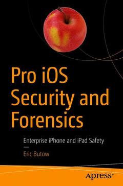 Cover of the book Pro iOS Security and Forensics