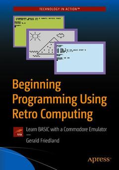Couverture de l’ouvrage Beginning Programming Using Retro Computing