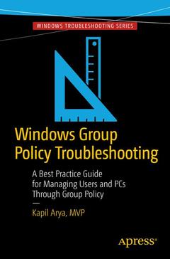 Couverture de l’ouvrage Windows Group Policy Troubleshooting