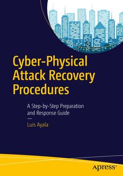 Couverture de l’ouvrage Cyber-Physical Attack Recovery Procedures