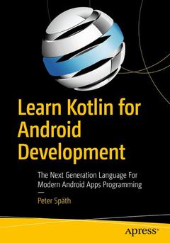 Couverture de l’ouvrage Learn Kotlin for Android Development
