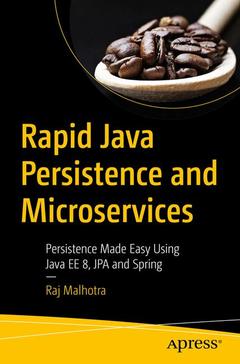 Couverture de l’ouvrage Rapid Java Persistence and Microservices