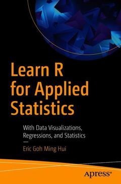 Cover of the book Learn R for Applied Statistics