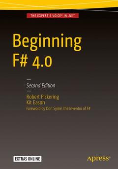 Cover of the book Beginning F# 4.0