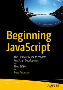 Couverture de l’ouvrage Beginning JavaScript