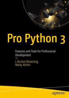 Couverture de l’ouvrage Pro Python 3